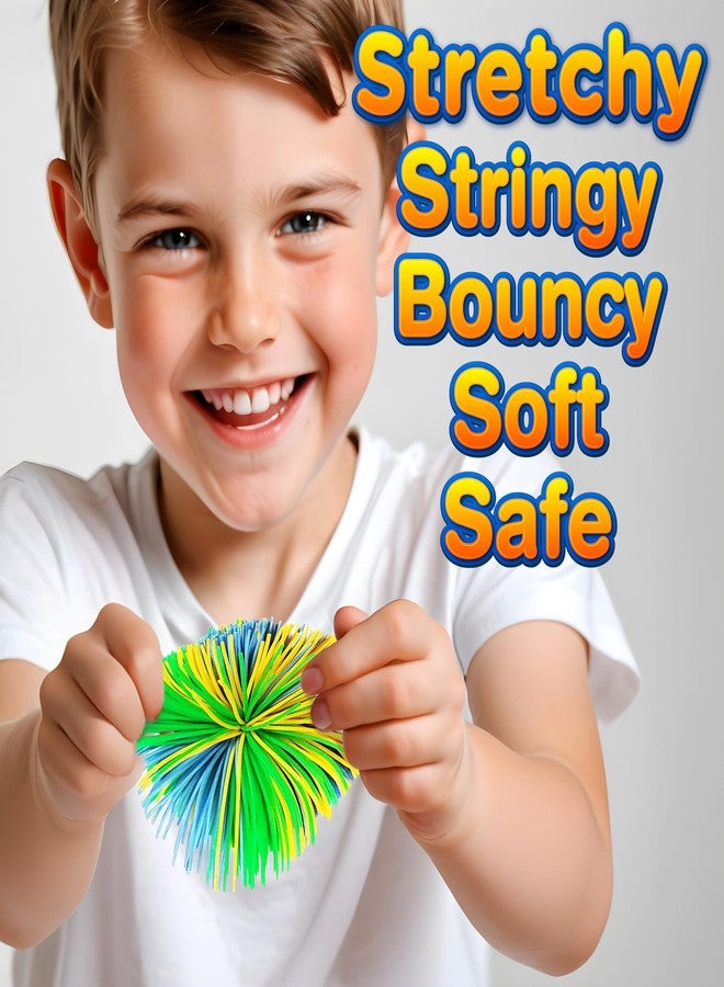 Glow Fever 12 Pack Monkey Stringy Stress Balls (2.75 Inch) - Silicone Fidget Toys for Anxiety Relief, Sensory Play, Birthday Party Favors, Kids & Adult Stress Relief Gifts - Image 5